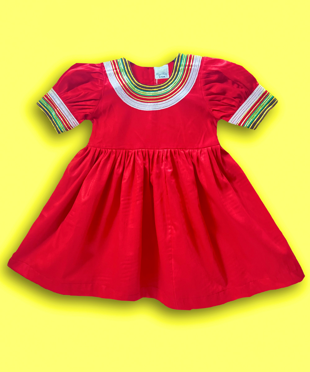 red frock