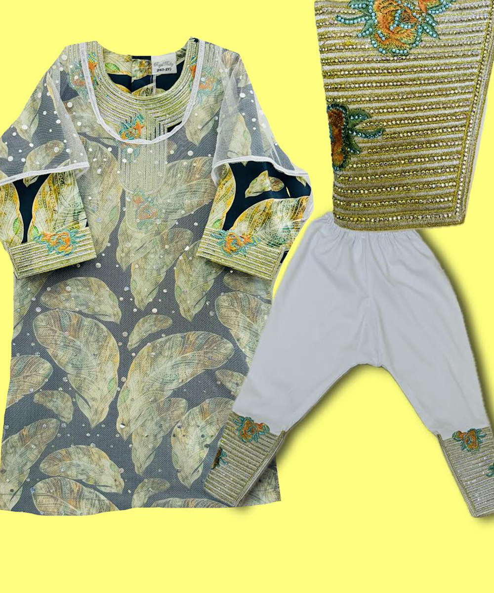 Black Thor jalabiya set