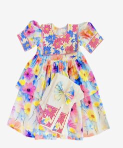 FROCK SIRWAL AND FEYOONKA SET
