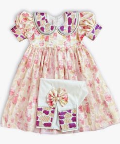 FROCK SIRWAL AND FEYOONKA SET