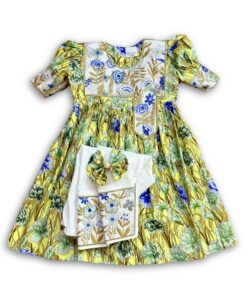 FROCK SIRWAL AND FEYOONKA SET