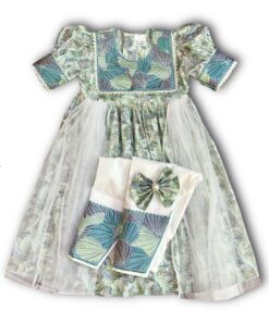 FROCK SIRWAL AND FEYOONKA SET