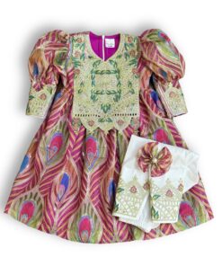 FROCK  SIRWAL AND FEYOONKA SET - pink, 12-24 months