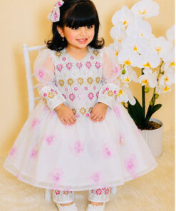 FROCK SIRWAL AND FEYOONKA SET