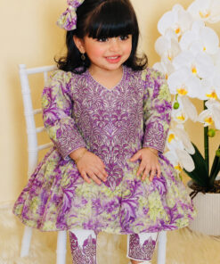 FROCK SIRWAL AND FEYOONKA SET.