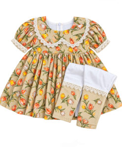LACE FROCK SIRWAL AND FEYOONKA SET